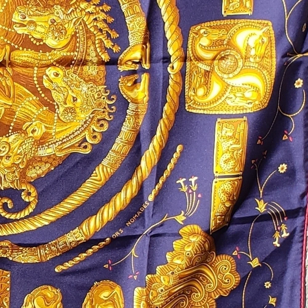 Hermes‎ Ors Nomades By Annie Faivre Scarf design - Picture 11 of 11